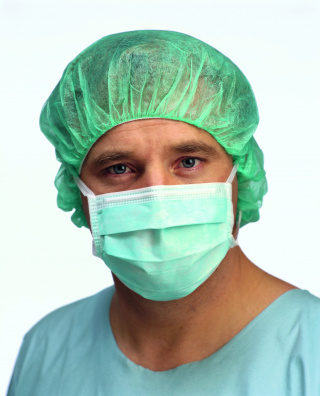 Mölnlycke OP-Maske Standard Bindebänder