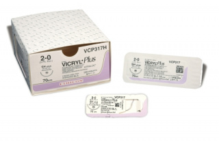 VCP3120H Ethicon Nahtmaterial Vicryl Plus, Fadenstärke 2-0