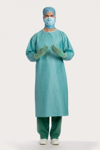 Mölnlycke OP-Kittel "Classic" verstärkt Gr. XLL