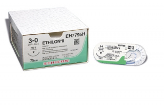 698H Ethicon Nahtmaterial Ethilon, Fadenstärke 5-0